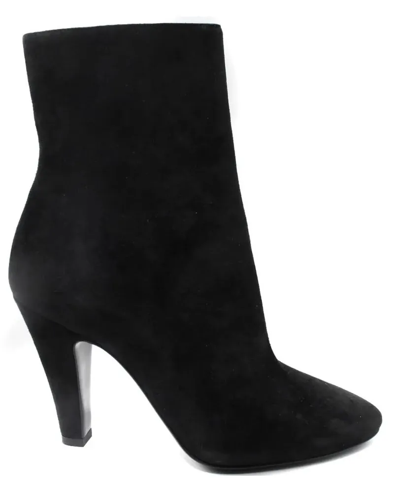 Saint Laurent Stiefel Booties Red rot Rot