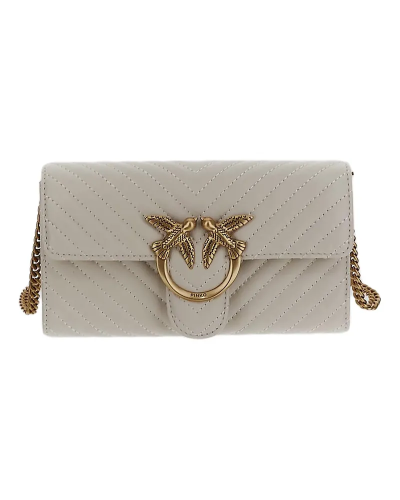 Pinko Portemonnaie Love One Wallet C rosa Gold