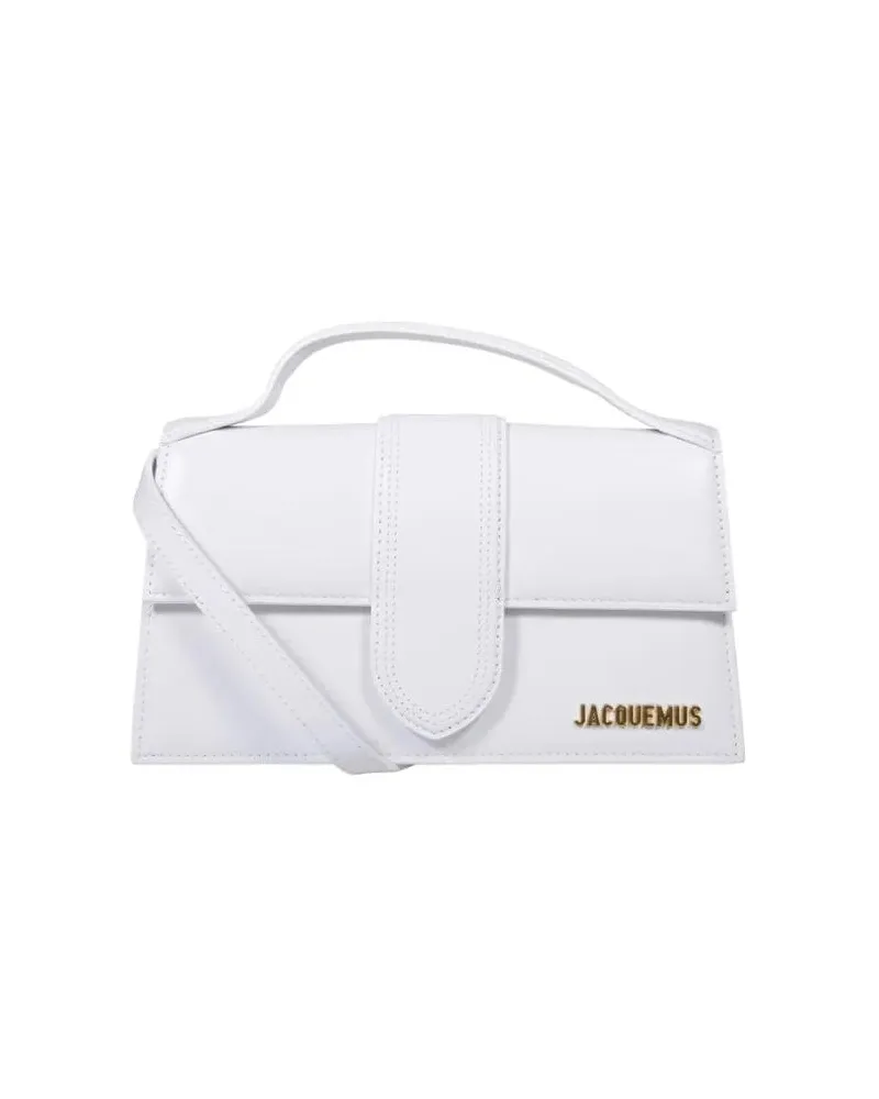 Jacquemus Hobo Bags Le Grand Bambino Bag weiß Weiß