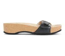 Sandalen Lamb Leather Sandals schwarz