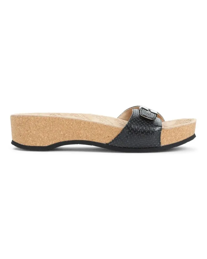 Balenciaga Sandalen Lamb Leather Sandals schwarz Schwarz