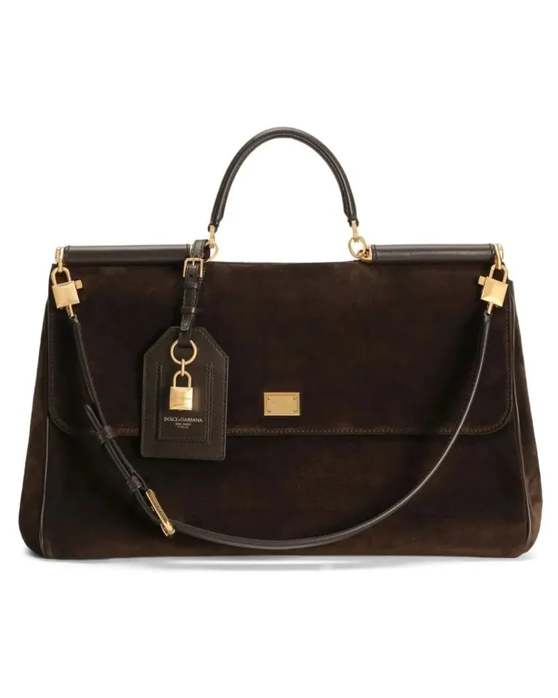 Dolce & Gabbana Hobo Bags "My Sicily" Handbag braun Braun