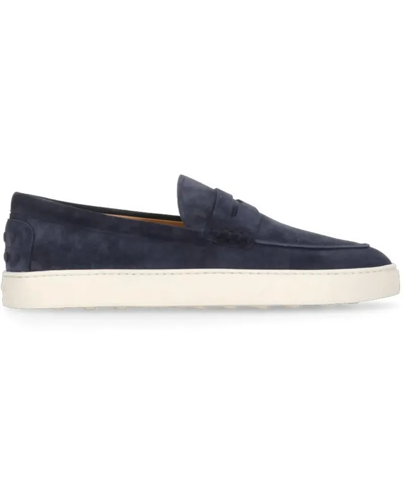 TOD'S Loafer Heren Mocassino Cassetta Blauw blau Blau