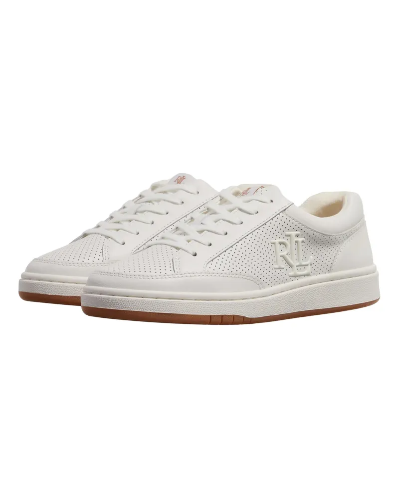 Ralph Lauren Sneaker Hailey 6 Sneakers Low Top Lace weiß Weiß
