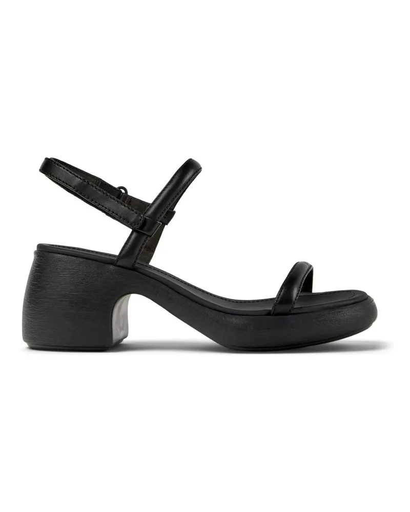 Camper Hohe Schuhe Sandalen Thelma schwarz Schwarz