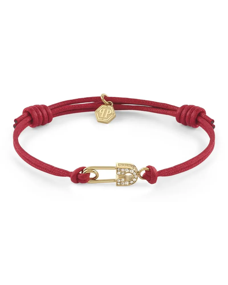 Philipp Plein Armband Armband Plein Safety Pin red Rot