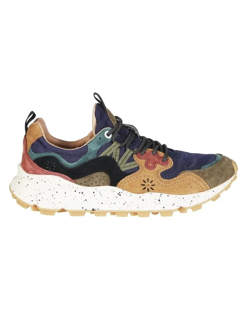 Flower MOUNTAIN Low-Top Sneaker Multi-Material Earthy Tone Sneakers bunt Bunt