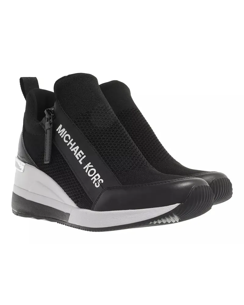 Michael Kors Low-Top Sneaker Willis Wedge Trainer schwarz Schwarz