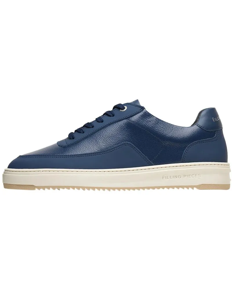 Filling Pieces Low-Top Sneaker Mondo Crumbs Navy blau Blau