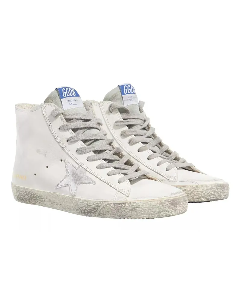 Golden Goose Sneaker Laminated Star weiß Weiß