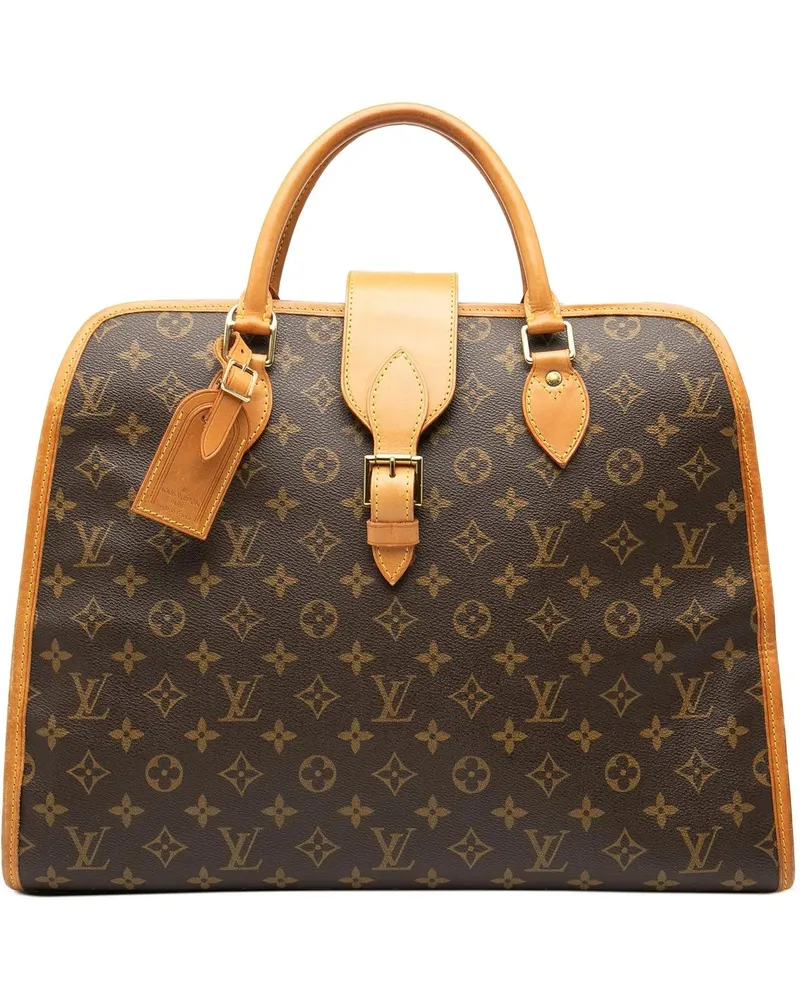 Louis Vuitton Crossbody Bags Monogram Rivoli Briefcase braun Braun