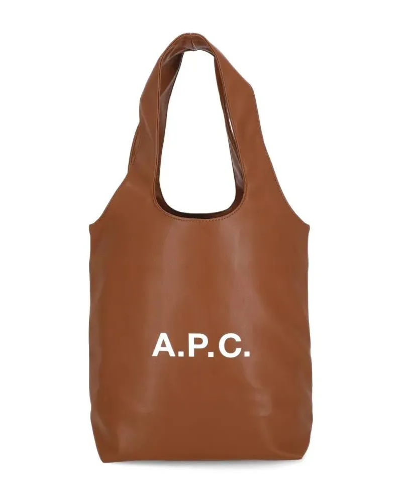 A.P.C. Shopper & Totes Ninon Small Bag braun Braun