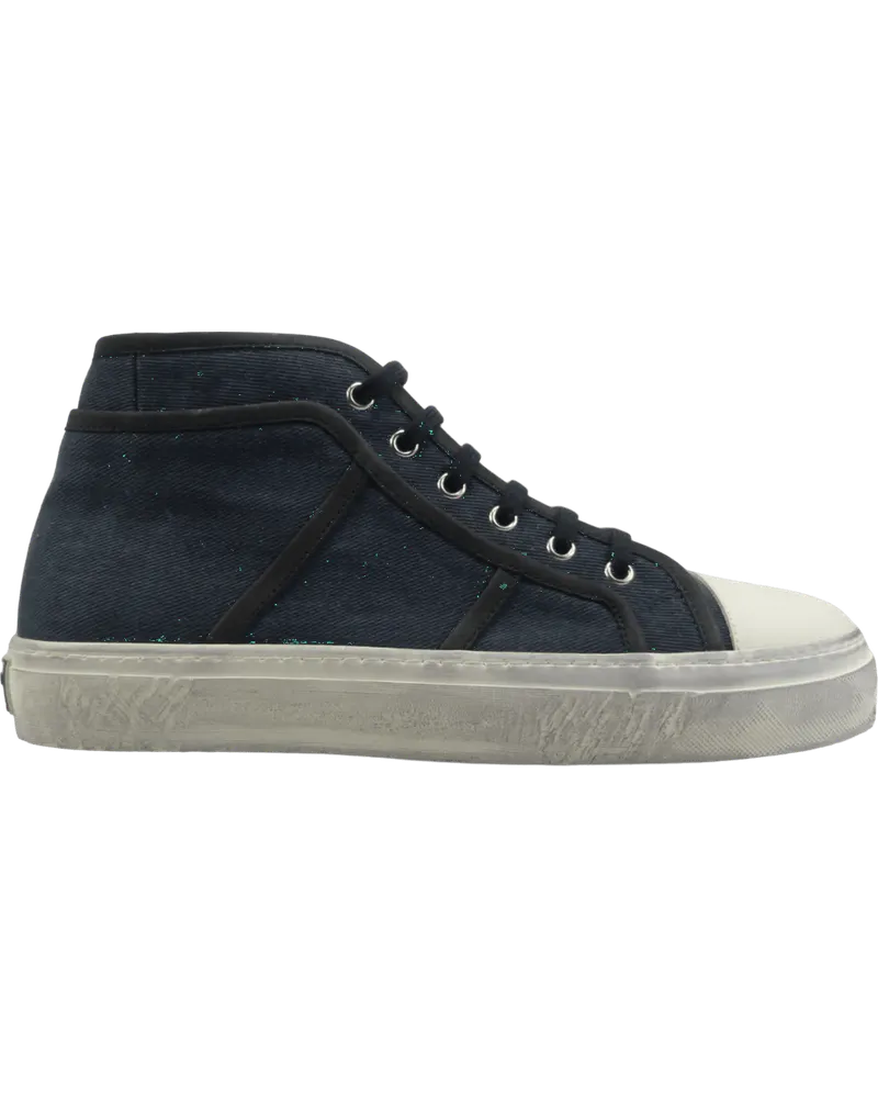 Dolce & Gabbana Low-Top Sneaker Sneakers alta vintage blau Blau