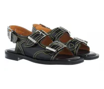 Sandalen Embroidered Western Sandals schwarz