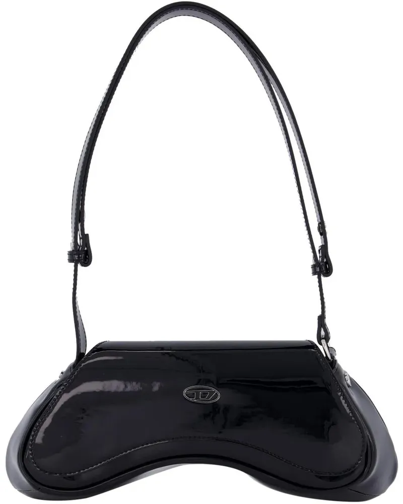 Diesel Crossbody Bags Dames PLAY Crossbody Zwart schwarz Schwarz