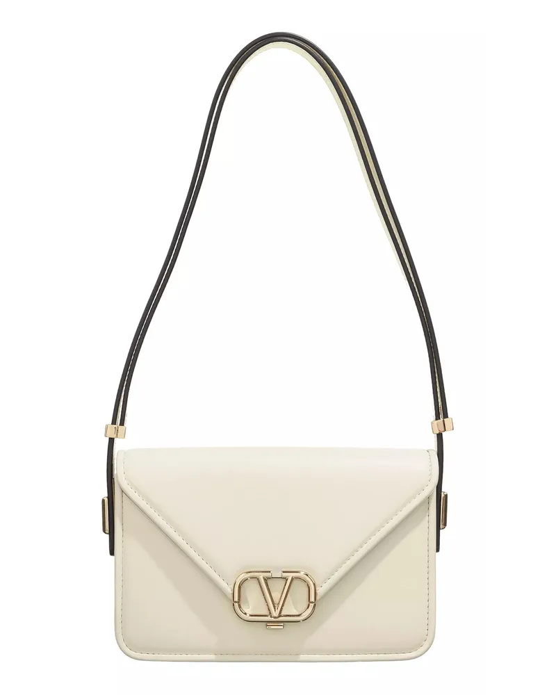 Valentino Garavani Crossbody Bags Small Shoulder Bag in Cuvertform Creme