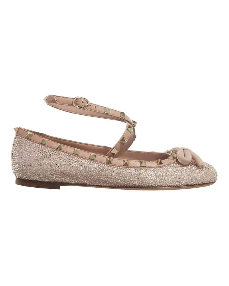 Valentino Garavani Sandalen Sandals rosa Gold