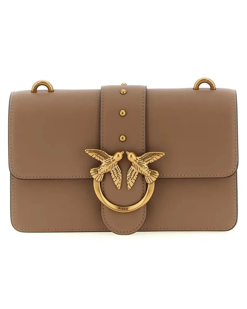 Pinko Hobo Bags 'Love One Mini' Crossbody Bag braun Braun
