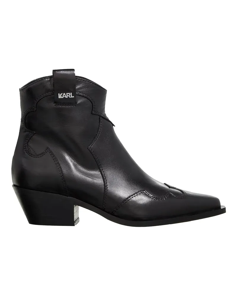 Karl Lagerfeld Stiefel & Boots Kansas Short Zip Boot schwarz Schwarz