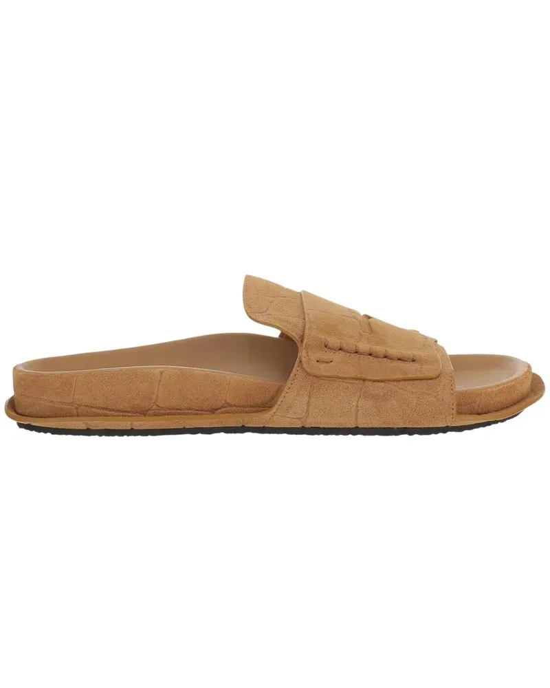 Jacquemus Sandalen Sandals Slides Les Sandales Mocassin cognacbraun Cognacbraun