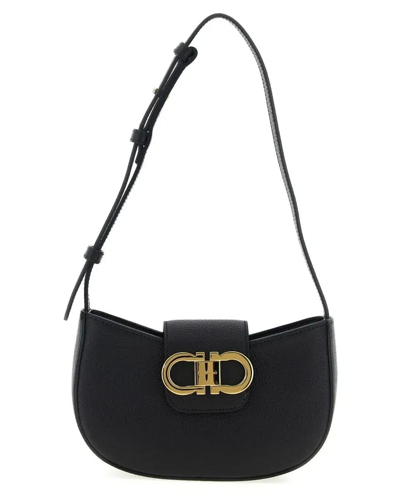 Ferragamo Hobo Bags Gabry' Shoulder Bag schwarz Schwarz