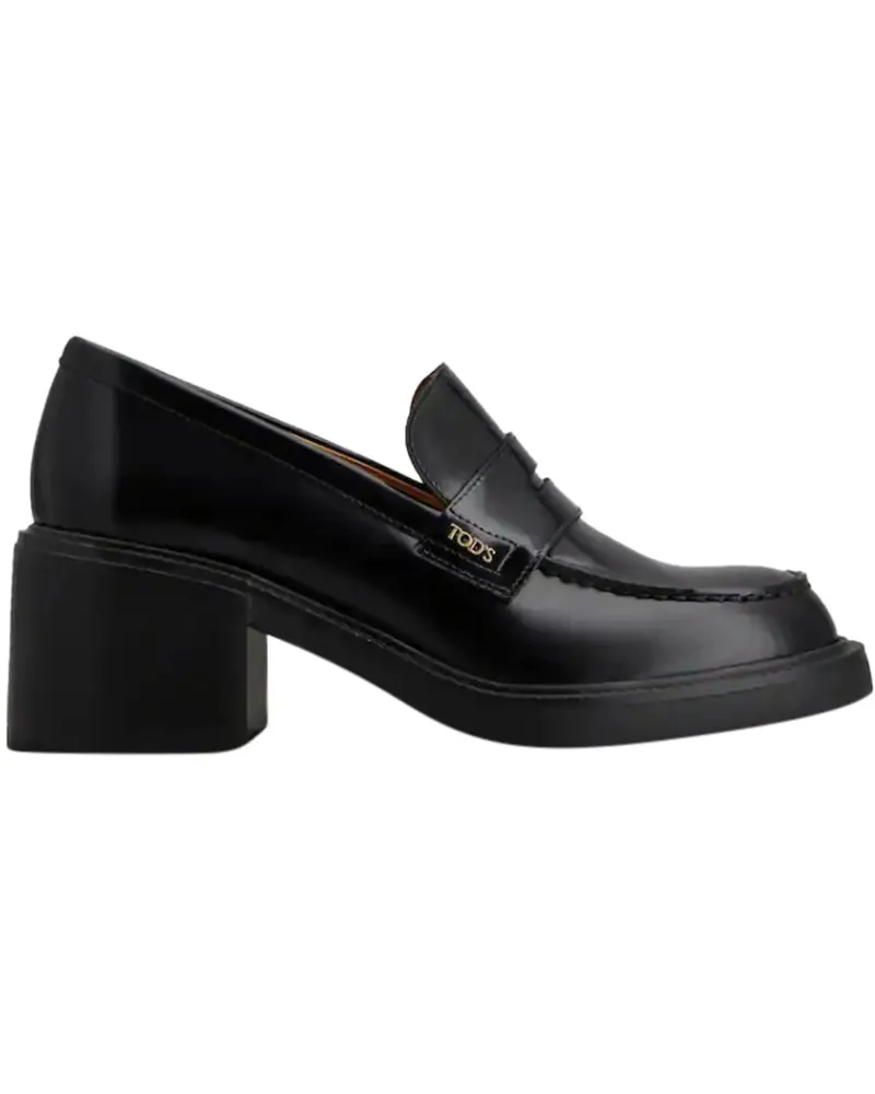 TOD'S Loafer Flat Shoes Black schwarz Schwarz