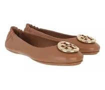 Ballerinas Minnie Travel Ballet With Metal Logo braun