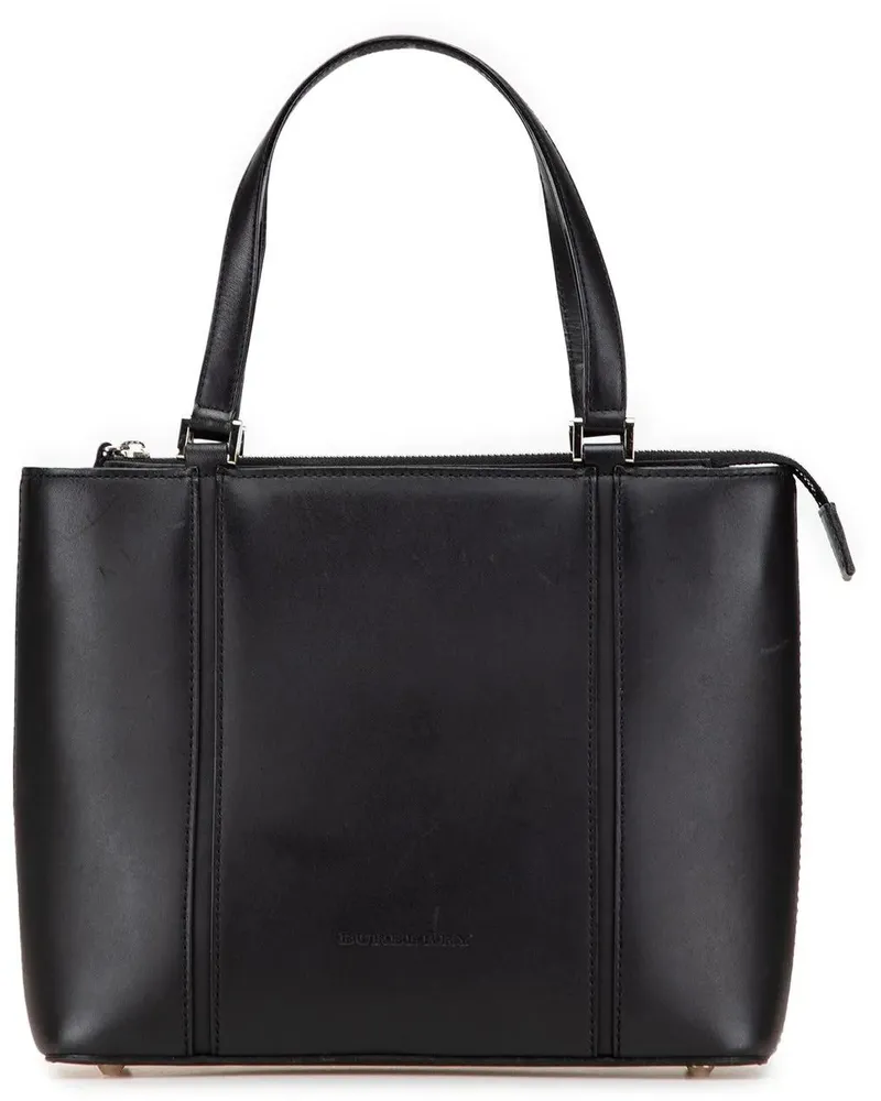 Burberry Crossbody Bags Leather Handbag schwarz Schwarz