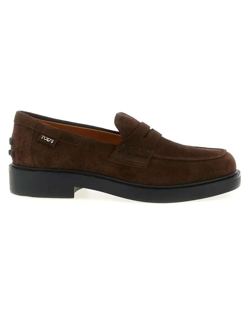 TOD'S Gomma 20L' Loafers schwarz Schwarz