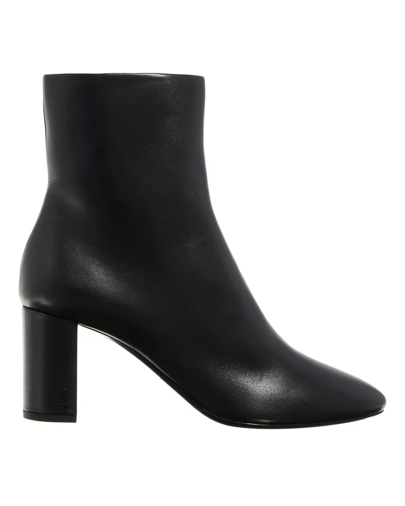 Saint Laurent Stiefeletten Lou Ankle Boots With Pointed Toe schwarz Schwarz