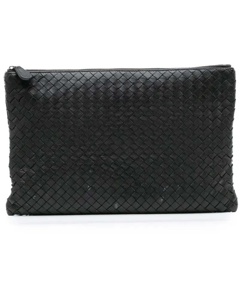 Bottega Veneta Clutches Nappa Intrecciato Clutch schwarz Schwarz