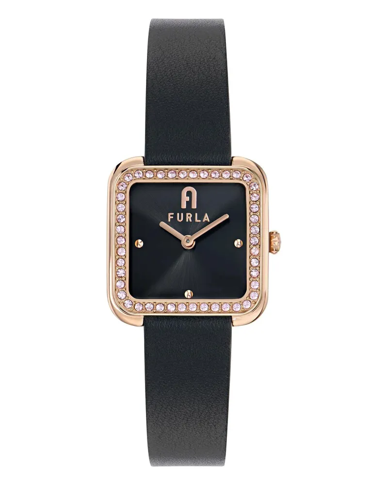 Furla Uhren Quarz-Analoguhr  Diamante brown Braun