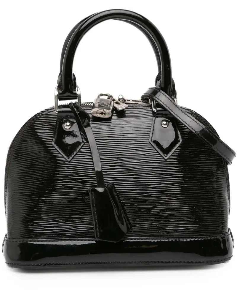 Louis Vuitton Hobo Bags Electric Epi Alma BB schwarz Schwarz