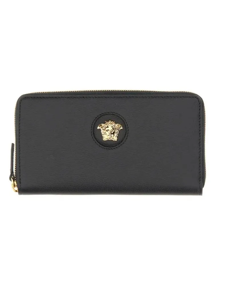 Versace Portemonnaie "La Medusa" Wallet schwarz Schwarz