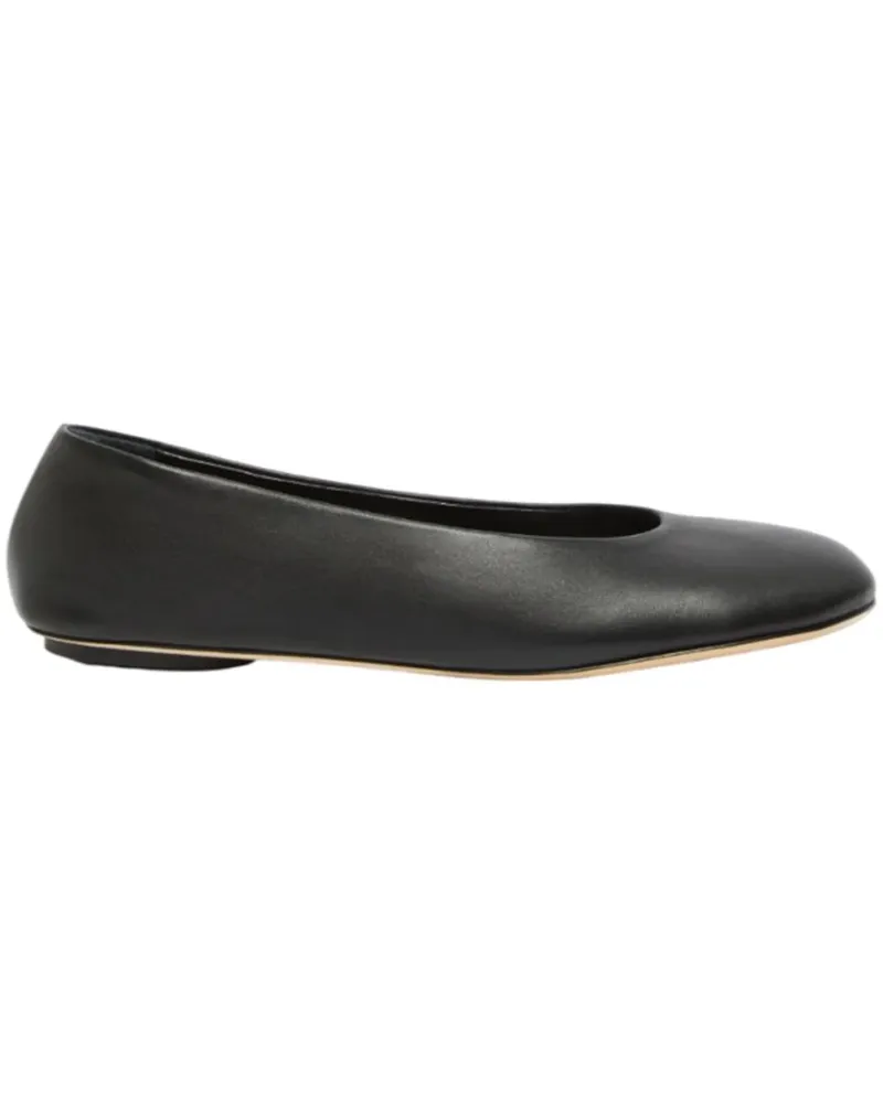 Max Mara Ballerinas Flat Shoes Black schwarz Schwarz