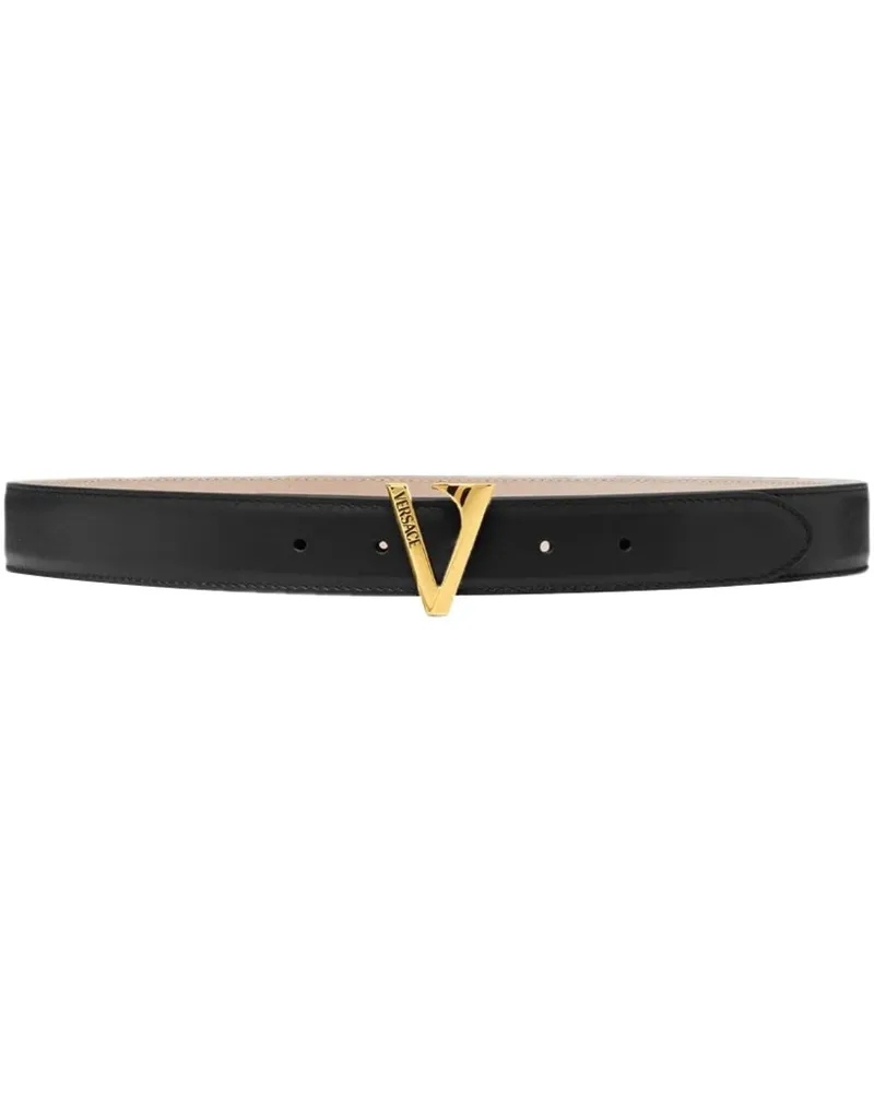 Versace Gürtel Belts Black schwarz Schwarz