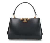 Hobo Bags Bauletto Mini 'Eleanor' Handbag With Suede Panels schwarz