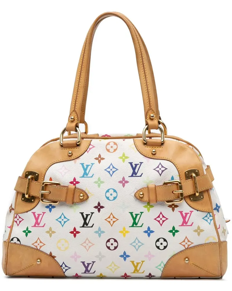 Louis Vuitton Hobo Bags Monogram Multicolore Claudia weiß Weiß