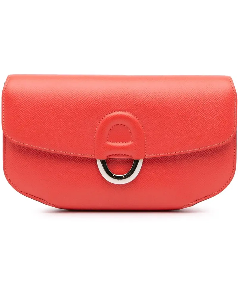 Hermès Clutches 2016 Epsom Cherche Midi Clutch 22 rot Rot