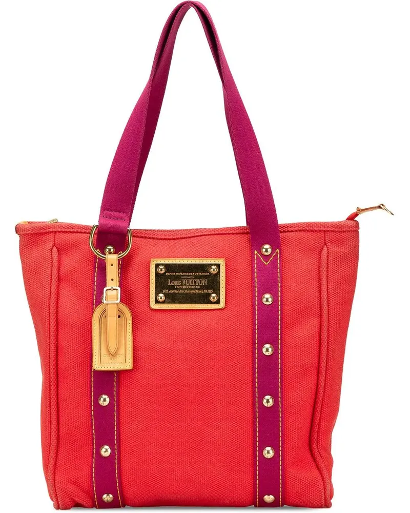 Louis Vuitton Shopper Antigua Cabas MM rot Rot