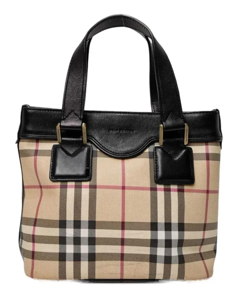 Burberry Shopper & Totes Beige/Black Mini Check Tote beige Beige
