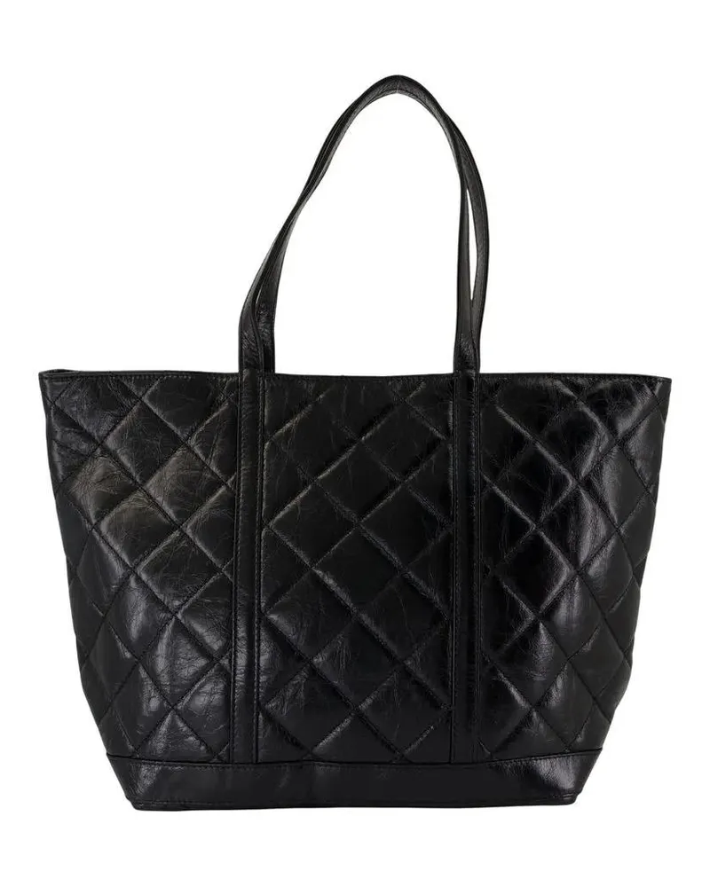 Vanessa Bruno Shopper & Totes Xl Shopper Bag - Leather - Black schwarz Schwarz
