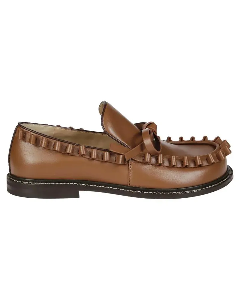 J.W.Anderson Ruffle Moccasins braun Braun