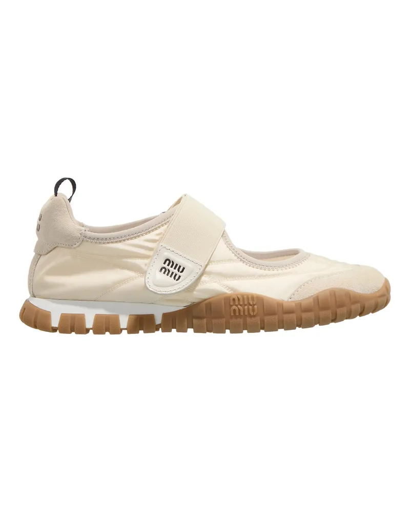 Miu Miu Ballerinas Tyre Ballerina creme Creme