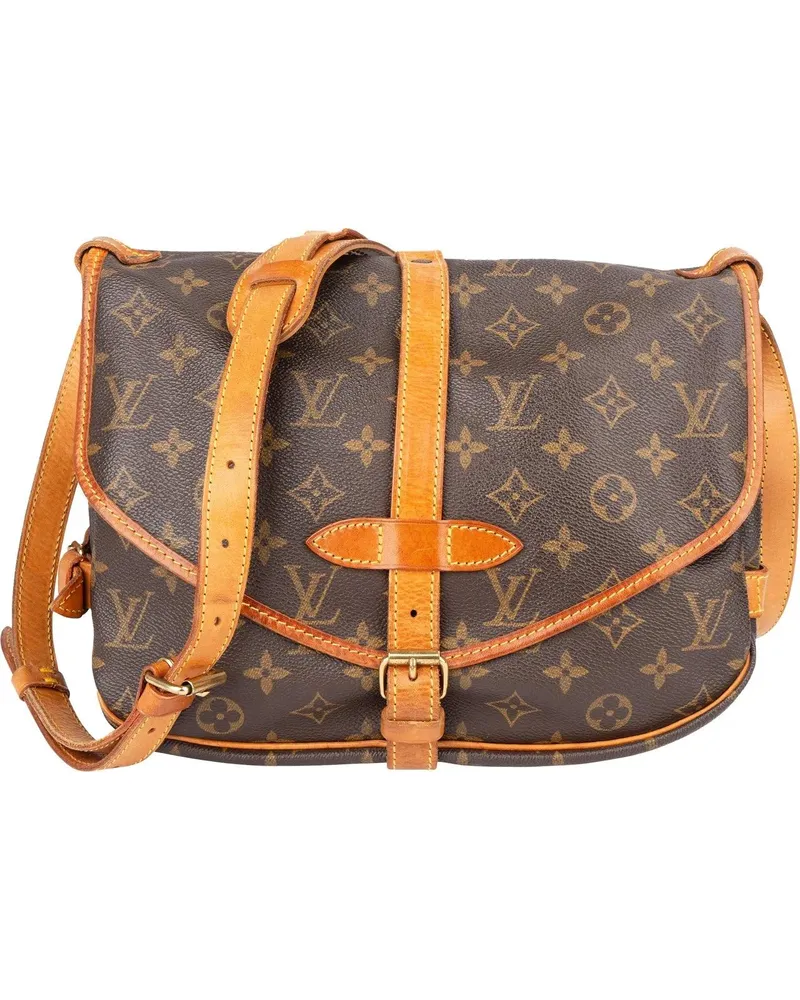 Louis Vuitton Crossbody Bags  Canvas Monogram Sumur 30 Crossbody B braun Braun