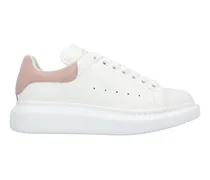 Low-Top Sneaker White Pink' Larry Sneaker weiß