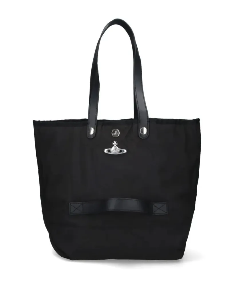 Vivienne Westwood Shopper & Totes Utility Medium Tote Bag – Black schwarz Schwarz