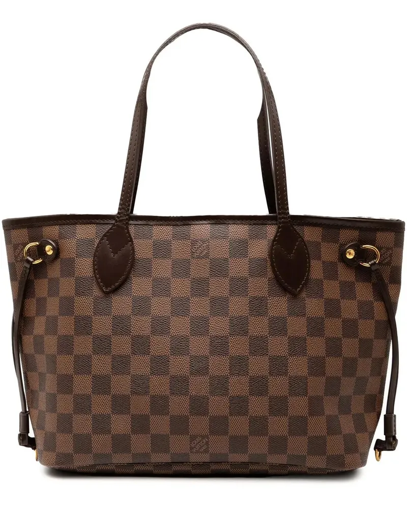 Louis Vuitton Shopper Damier Ebene Neverfull PM braun Braun