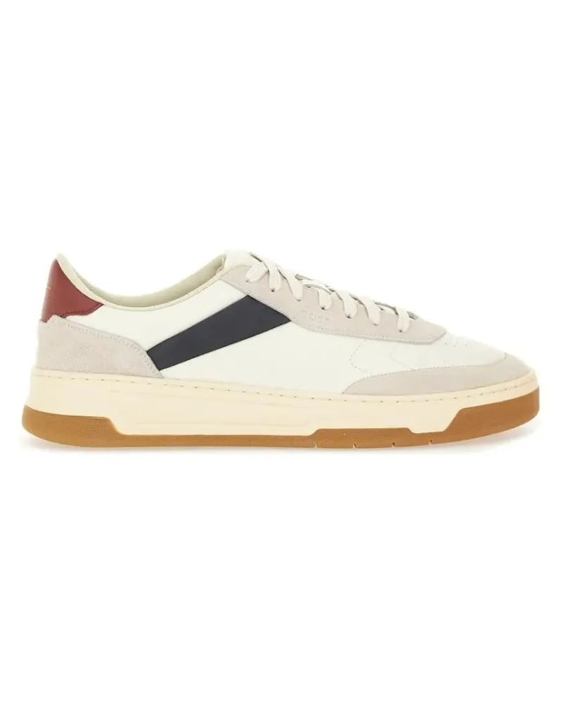 HUGO BOSS Low-Top Sneaker "Baltimore Tenn" Sneaker weiß Weiß