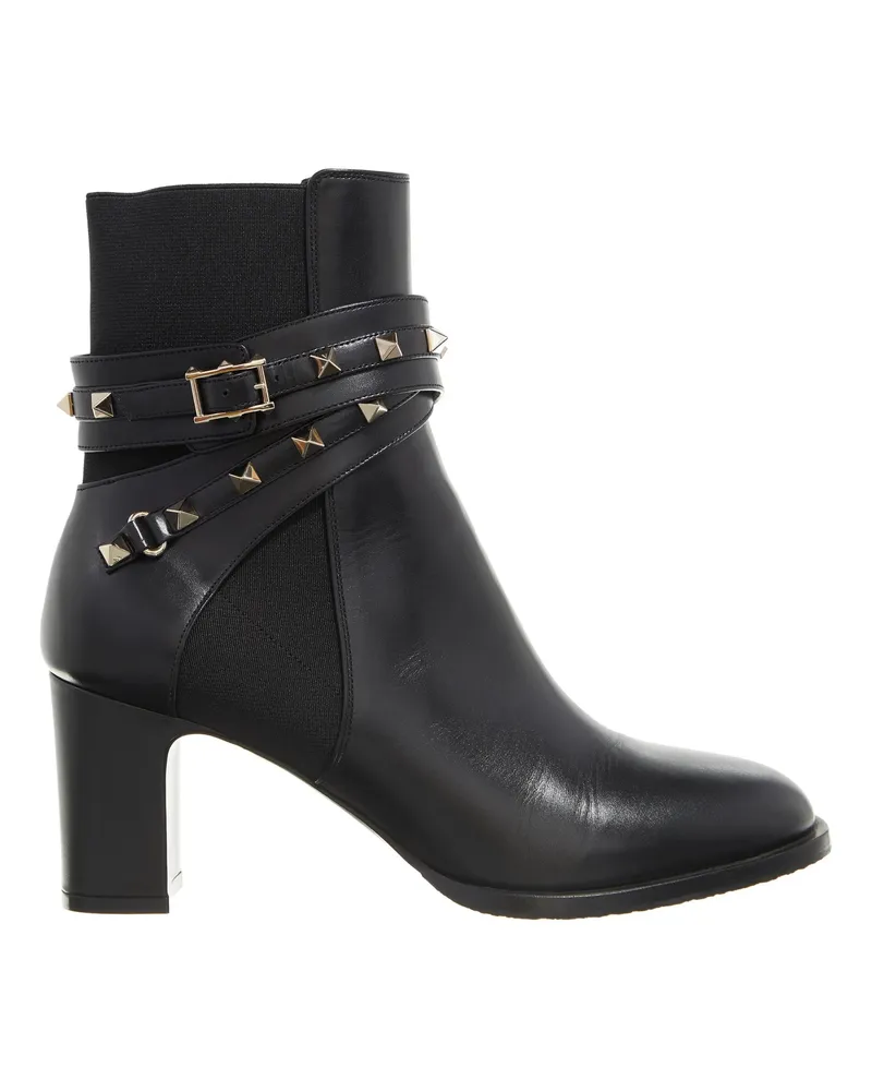 Valentino Garavani Stiefeletten Rockstud Boot schwarz Schwarz